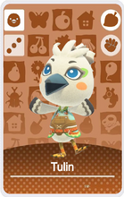Load image into Gallery viewer, Tulin - Villager NFC Card for Animal Crossing New Horizons Amiibo
