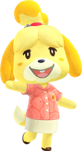 Isabelle #403 - Villager NFC Card for Animal Crossing New Horizons Amiibo