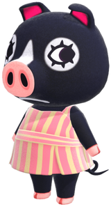 Agnes - Villager NFC Card for Animal Crossing New Horizons Amiibo