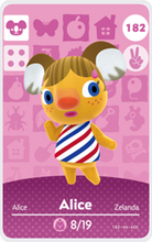 Load image into Gallery viewer, Alice - Villager NFC Card for Animal Crossing New Horizons Amiibo
