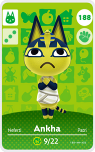 Ankha - Villager NFC Card for Animal Crossing New Horizons Amiibo