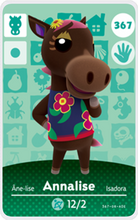 Load image into Gallery viewer, Annalise - Villager NFC Card for Animal Crossing New Horizons Amiibo
