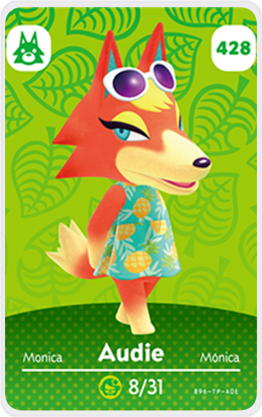 Animal crossing wolf amiibo cards deals