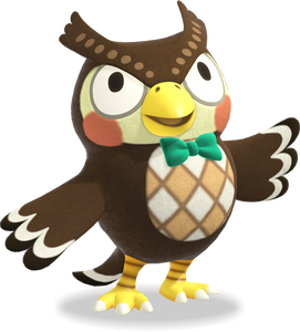 Blathers - Villager NFC Card for Animal Crossing New Horizons Amiibo