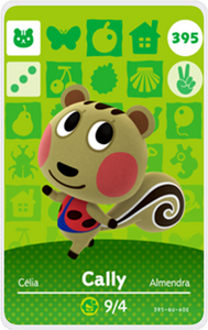 Cally - Villager NFC Card for Animal Crossing New Horizons Amiibo
