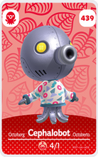 Load image into Gallery viewer, Cephalobot - Villager NFC Card for Animal Crossing New Horizons Amiibo
