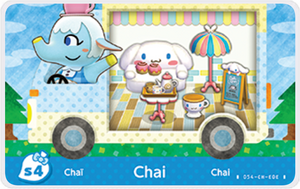 Chai - Villager NFC Card for Animal Crossing New Horizons Amiibo