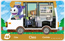 Load image into Gallery viewer, Cleo - Villager NFC Card for Animal Crossing New Horizons Amiibo
