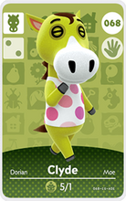 Load image into Gallery viewer, Clyde - Villager NFC Card for Animal Crossing New Horizons Amiibo
