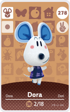 Load image into Gallery viewer, Dora - Villager NFC Card for Animal Crossing New Horizons Amiibo
