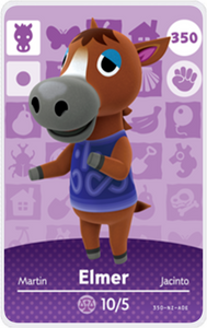 Elmer - Villager NFC Card for Animal Crossing New Horizons Amiibo
