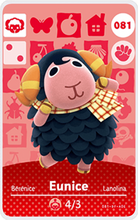Load image into Gallery viewer, Eunice - Villager NFC Card for Animal Crossing New Horizons Amiibo
