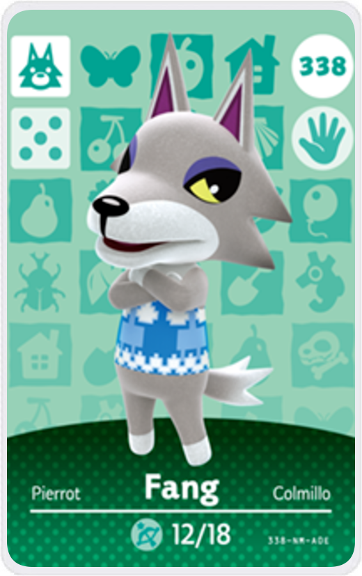 Shino - Villager NFC Card for Animal Crossing New Horizons Amiibo – NFC  Card Store