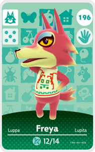Freya - Villager NFC Card for Animal Crossing New Horizons Amiibo