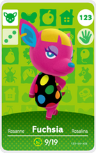 Load image into Gallery viewer, Fuchsia - Villager NFC Card for Animal Crossing New Horizons Amiibo
