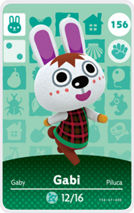 Gabi - Villager NFC Card for Animal Crossing New Horizons Amiibo