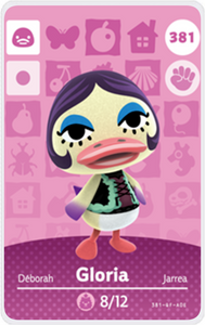 Gloria - Villager NFC Card for Animal Crossing New Horizons Amiibo