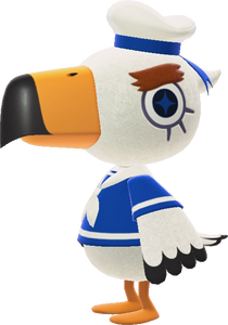 Gulliver - Villager NFC Card for Animal Crossing New Horizons Amiibo