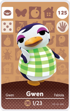 Load image into Gallery viewer, Gwen - Villager NFC Card for Animal Crossing New Horizons Amiibo

