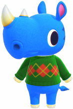 Load image into Gallery viewer, Hornsby - Villager NFC Card for Animal Crossing New Horizons Amiibo
