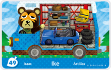 Load image into Gallery viewer, Ike - Villager NFC Card for Animal Crossing New Horizons Amiibo
