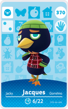 Load image into Gallery viewer, Jacques - Villager NFC Card for Animal Crossing New Horizons Amiibo
