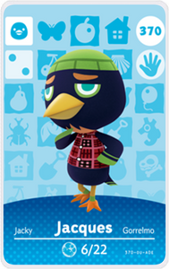 Jacques - Villager NFC Card for Animal Crossing New Horizons Amiibo
