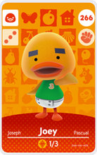 Load image into Gallery viewer, Joey - Villager NFC Card for Animal Crossing New Horizons Amiibo

