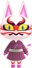Load image into Gallery viewer, Kabuki - Villager NFC Card for Animal Crossing New Horizons Amiibo
