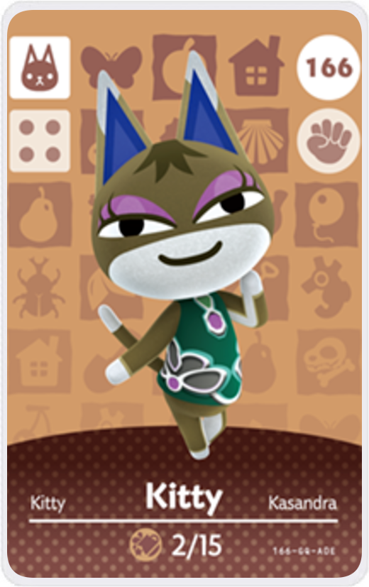 Kid Cat #197 Animal Crossing Amiibo Card – Villager Cards Kid Cat #197 Animal Crossing Amiibo Card – Villager Cards