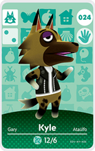 Load image into Gallery viewer, Kyle - Villager NFC Card for Animal Crossing New Horizons Amiibo

