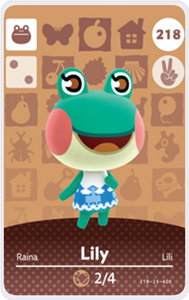 Lily - Villager NFC Card for Animal Crossing New Horizons Amiibo