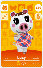 Load image into Gallery viewer, Lucy - Villager NFC Card for Animal Crossing New Horizons Amiibo
