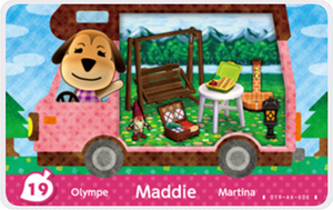 Maddie - Villager NFC Card for Animal Crossing New Horizons Amiibo