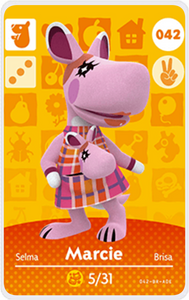 Marcie - Villager NFC Card for Animal Crossing New Horizons Amiibo