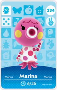 Marina - Villager NFC Card for Animal Crossing New Horizons Amiibo