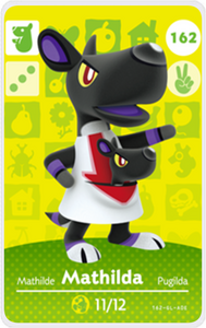 Mathilda - Villager NFC Card for Animal Crossing New Horizons Amiibo