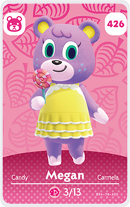 Megan - Villager NFC Card for Animal Crossing New Horizons Amiibo