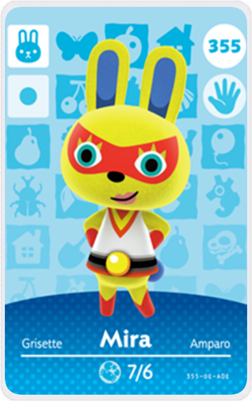 Mira - Villager NFC Card for Animal Crossing New Horizons Amiibo
