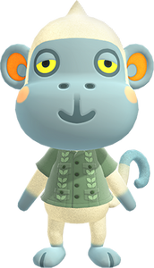 Monty - Villager NFC Card for Animal Crossing New Horizons Amiibo