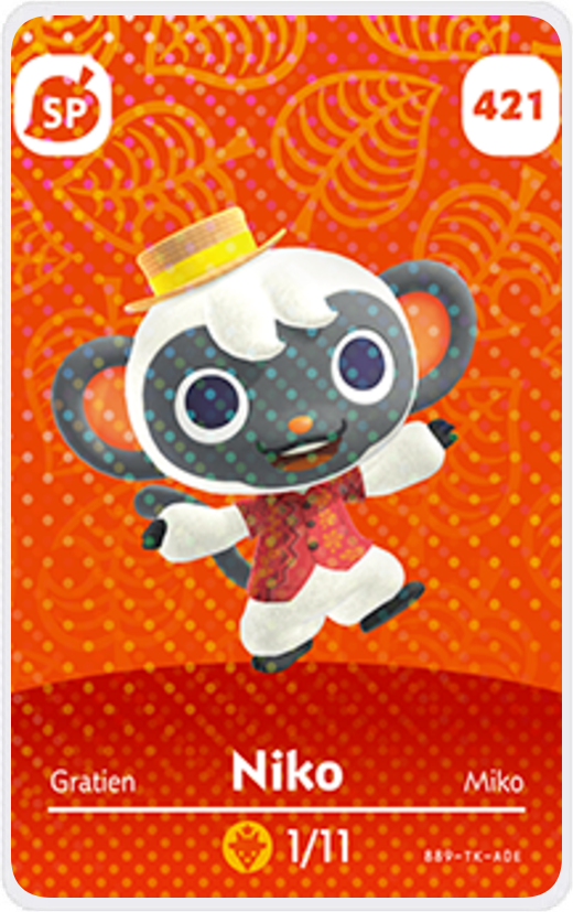 Crossing New Horizons Amiibo Switch Animal Crossing Amiibo Cards