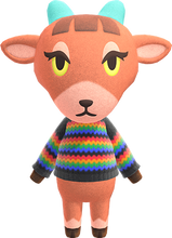 Load image into Gallery viewer, Pashmina - Villager NFC Card for Animal Crossing New Horizons Amiibo
