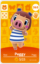 Load image into Gallery viewer, Peggy - Villager NFC Card for Animal Crossing New Horizons Amiibo
