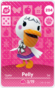 Pelly - Villager NFC Card for Animal Crossing New Horizons Amiibo