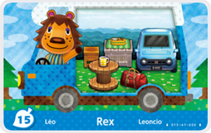 Rex - Villager NFC Card for Animal Crossing New Horizons Amiibo