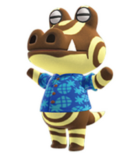 Load image into Gallery viewer, Roswell - Villager NFC Card for Animal Crossing New Horizons Amiibo
