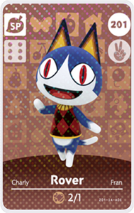 Rover - Villager NFC Card for New Horizons Amiibo – NFC Card
