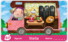 Load image into Gallery viewer, Stella - Villager NFC Card for Animal Crossing New Horizons Amiibo
