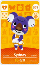 Load image into Gallery viewer, Sydney - Villager NFC Card for Animal Crossing New Horizons Amiibo
