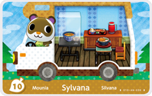 Sylvana - Villager NFC Card for Animal Crossing New Horizons Amiibo